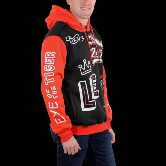 Le Tigre Men’s Premium Apparel Company Fleece Pullover Hoodie Size M NWT - Picture 2 of 16